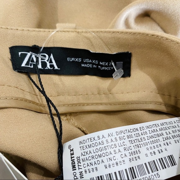 NEW Zara tan shorts - Picture 5 of 10